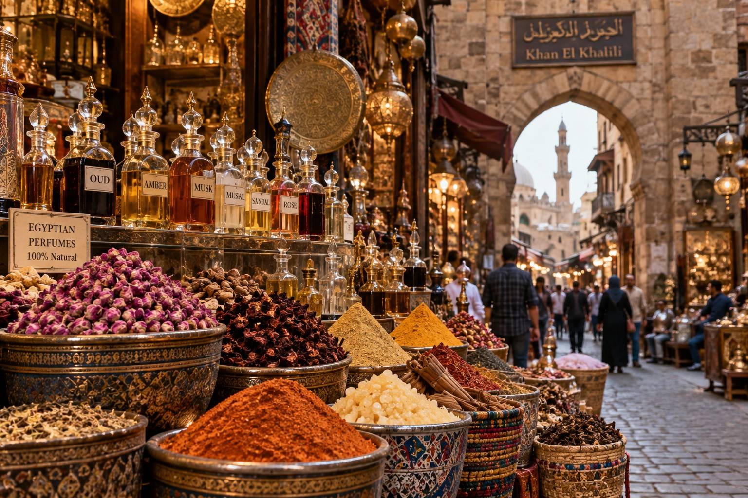 Khan El Khalili Spice Bazaar