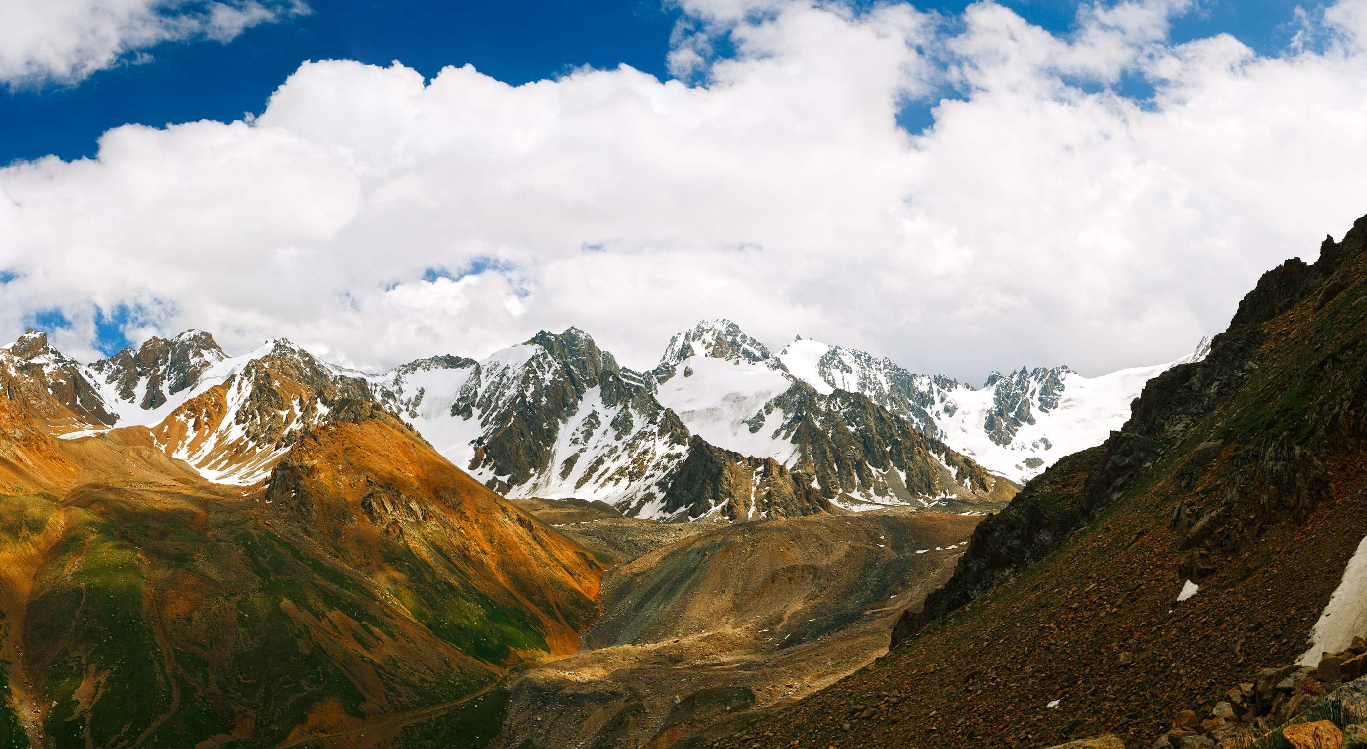 Western Tien-Shan Mountain Range